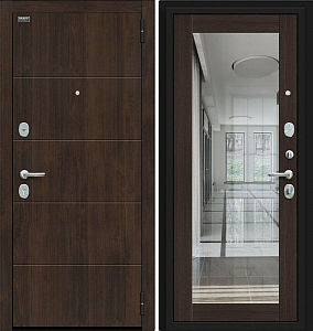 Товар Дверь Браво Флэт Kale Almon/Wenge Veralinga DIS006744